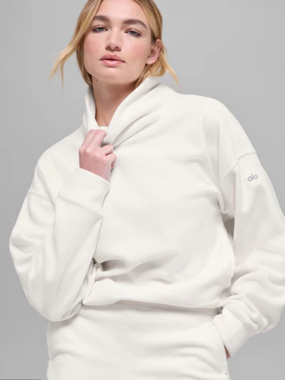Alo yoga polar fleece pullover